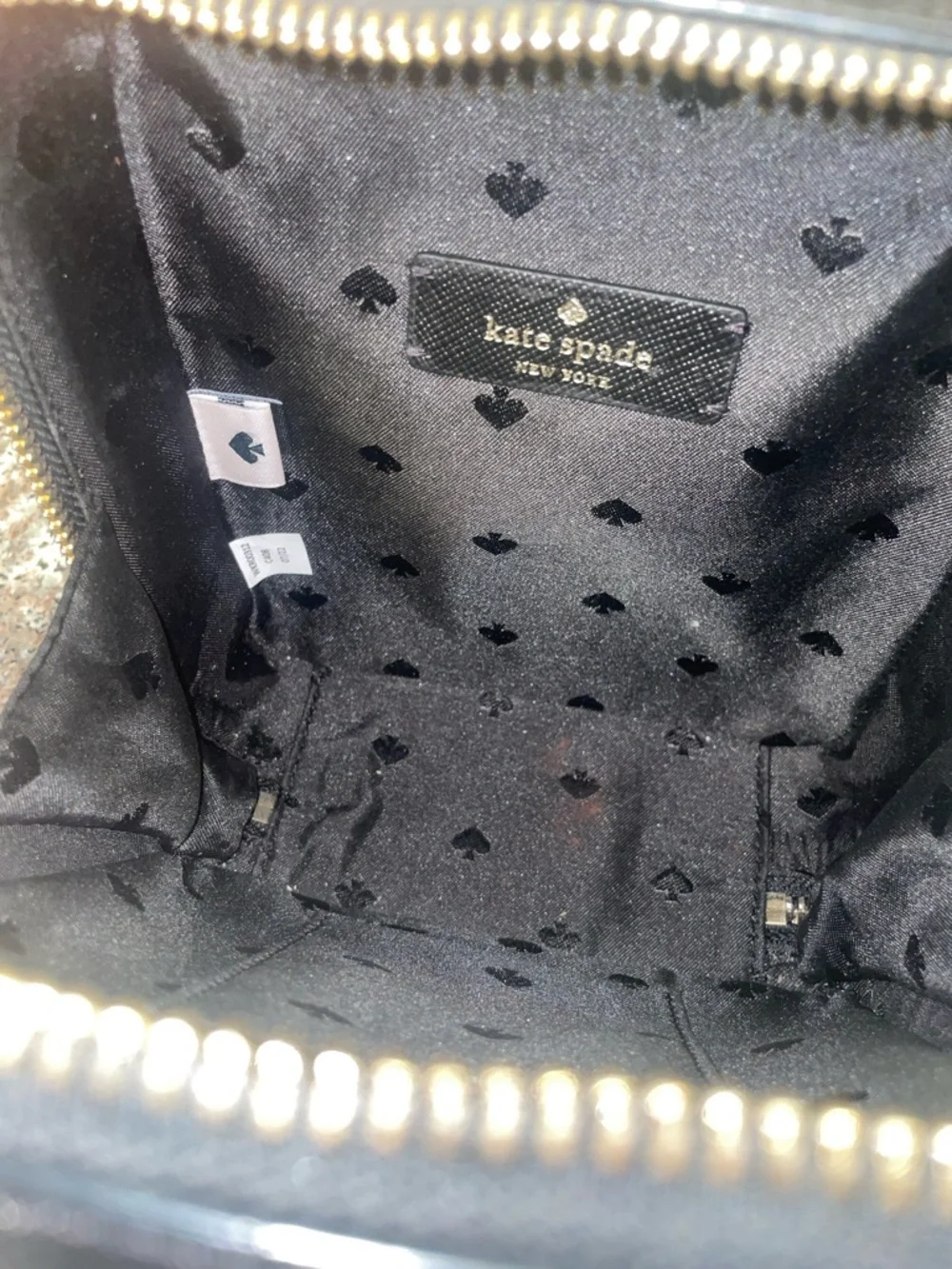 Kate Spade ♠️ New York Black Structured Top Handle Bag - Picture 6 of 11